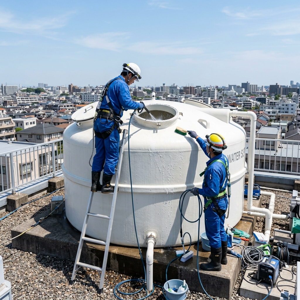 Commercial Tank Cleaning